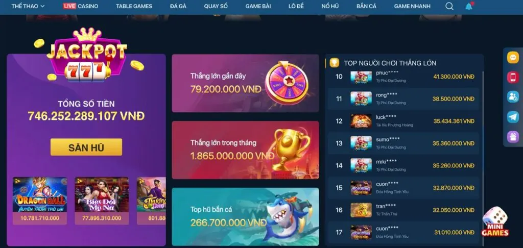 Trò chơi casino trực tuyến tại sutbong123 chính thức với dealer người thật